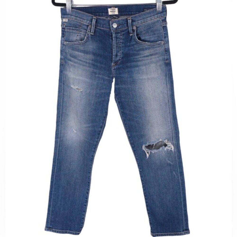 CITIZENS OF HUMANITY Premium Vintage Elsa‎ MidRise Slim Fit Crop Jeans Size 26